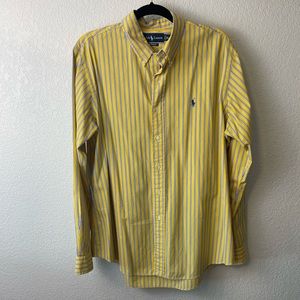 Ralph Lauren Custom Fit Striped Dress Shirt